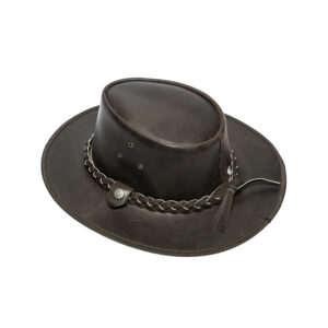 Crack Leather Hat
